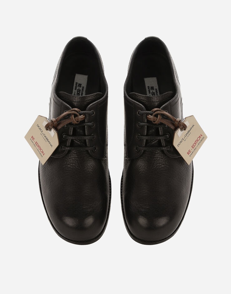 Leather Derby Shoes - 4