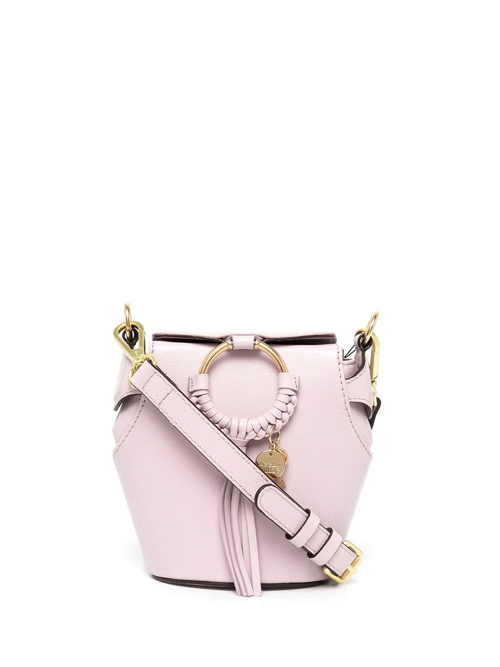 Box leather crossbody bag - 1