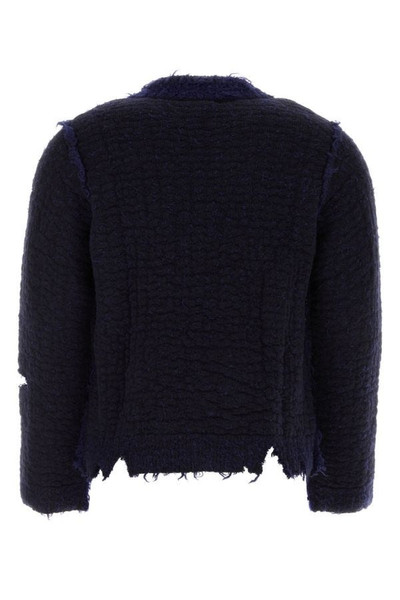 NAMACHEKO Two-tone wool blend sweater outlook