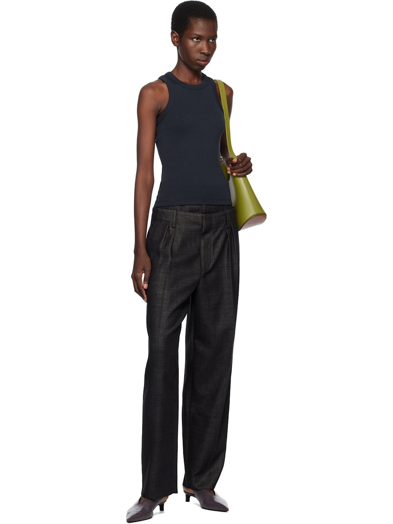 FLORE FLORE Navy Hannah Tank Top outlook