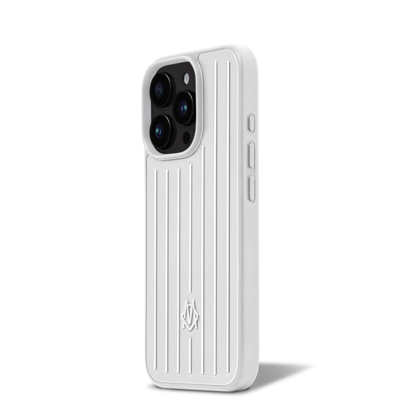 RIMOWA Tech Accessories - Aluminum Silver Case for iPhone 16 Pro outlook