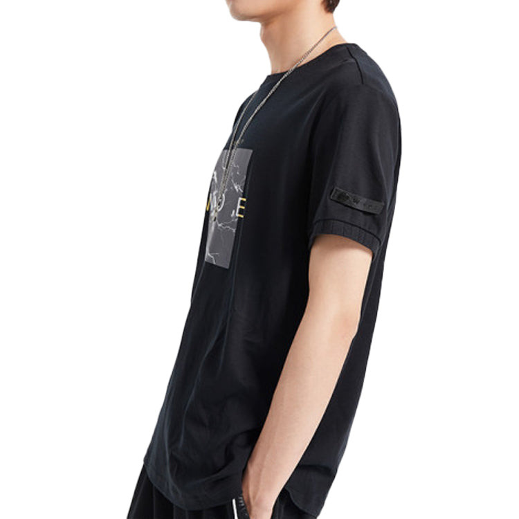 Li-Ning Way of Wade Flash Printing Tee 'Black' AHSQ465-1 - 4