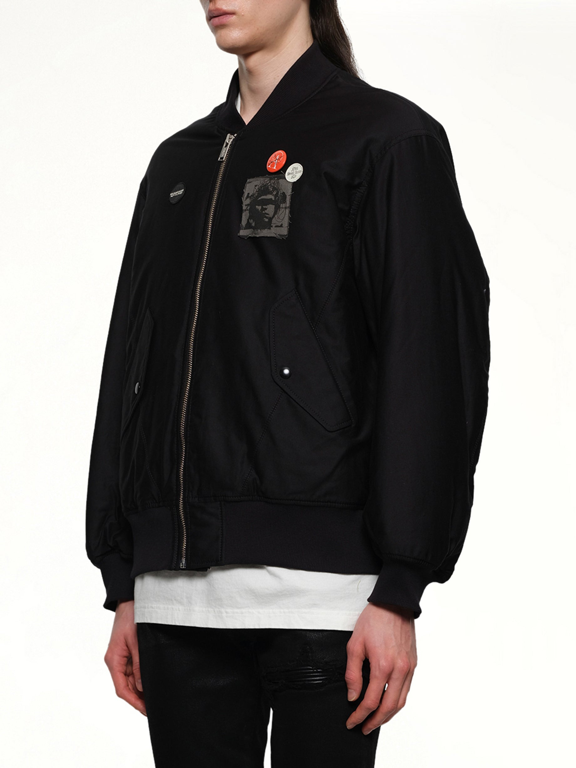You Don'T Know Me Blouson in Black - 3