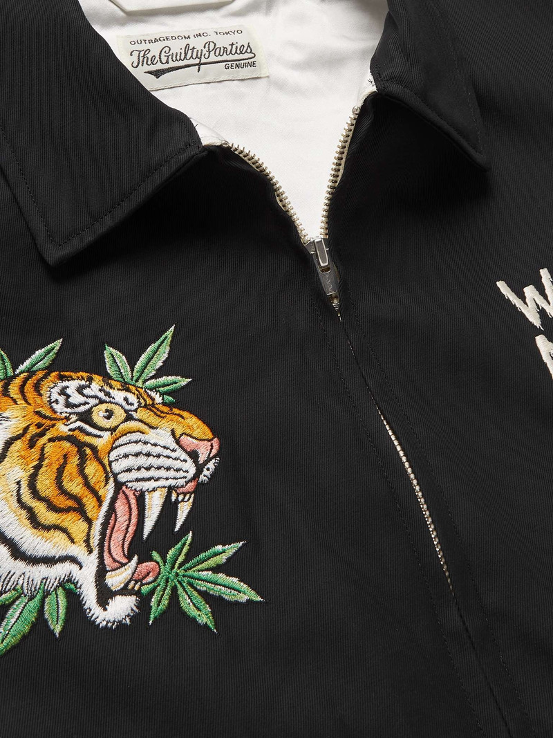 + Tim Lehi Vietnam Embroidered Satin-Twill Jacket 5