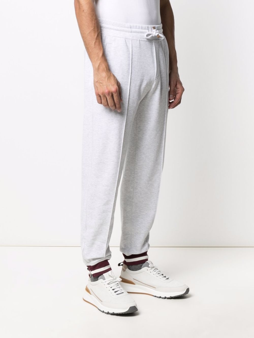 drawstring slim-fit joggers - 3