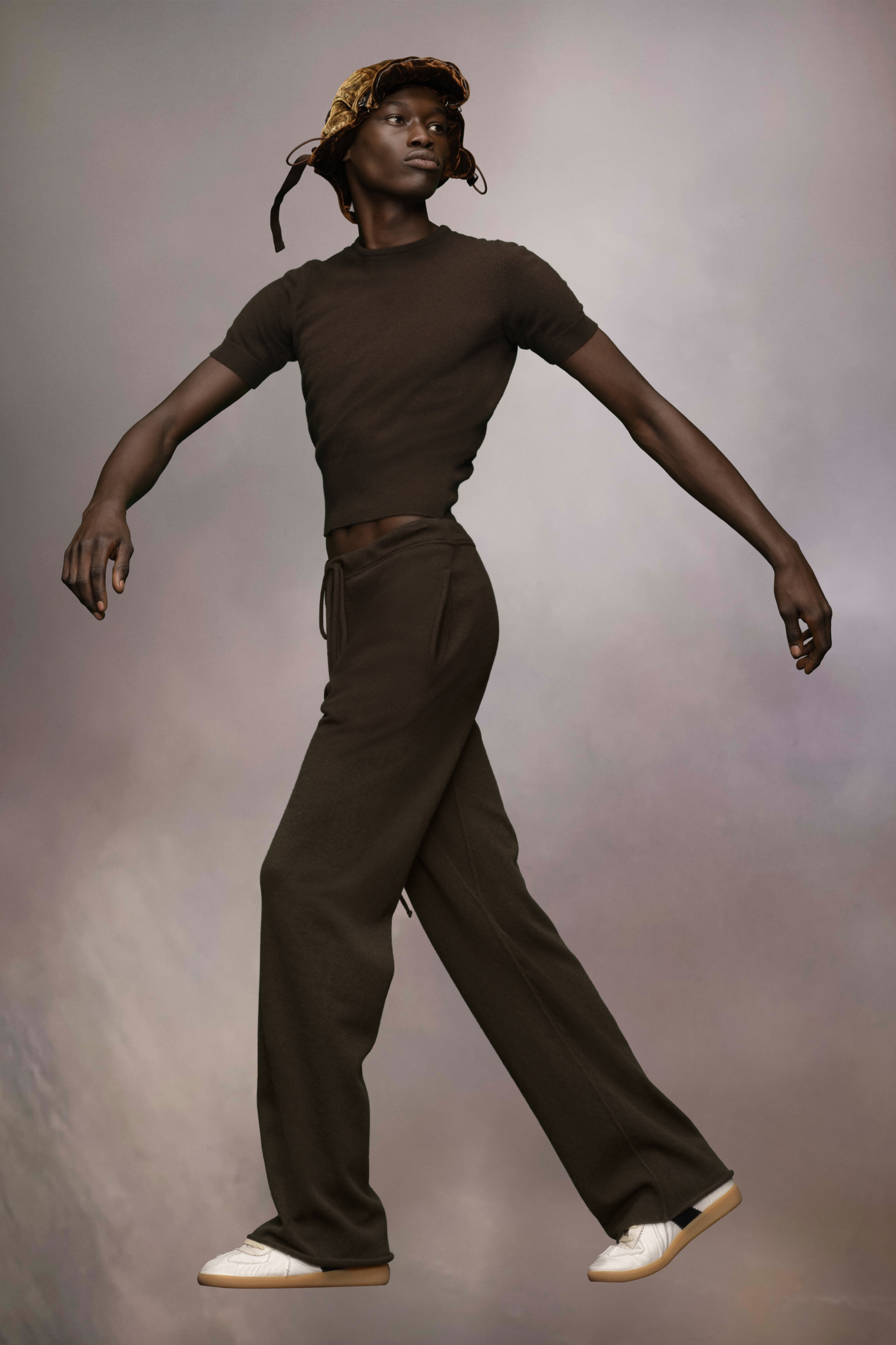 Cashmere knit trousers - 4