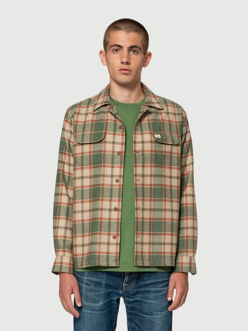Nudie Jeans Sten Check Wool Multi outlook