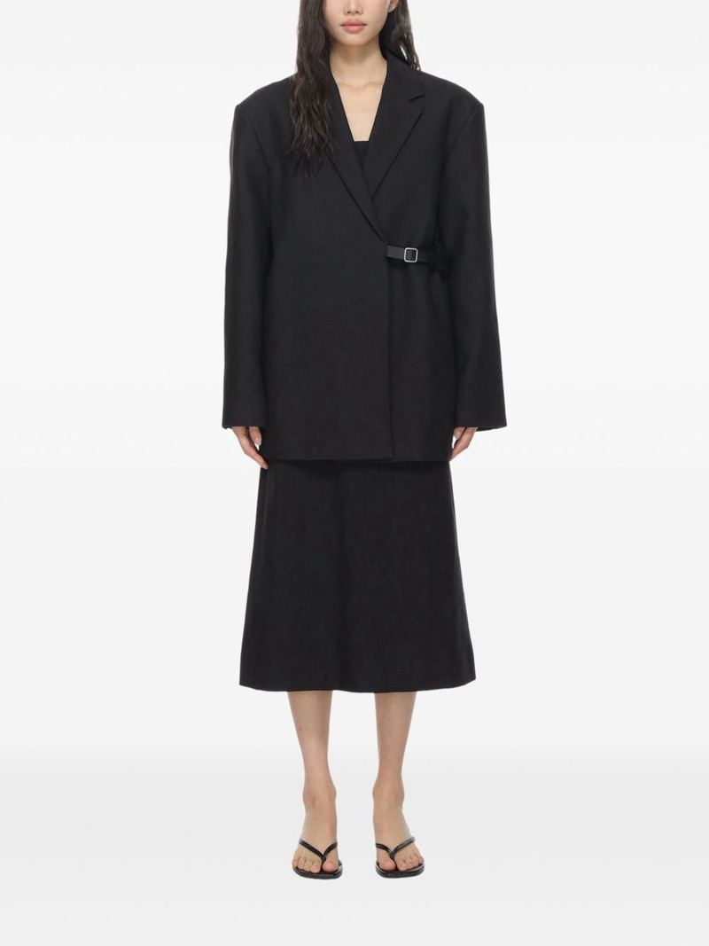 Studio Nicholson buckled blazer outlook