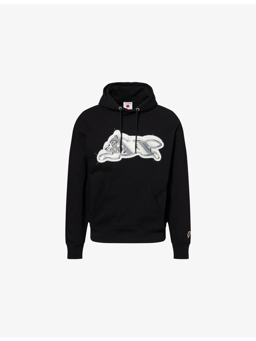 Iced Out Logo-Print Cotton Hoody - 1