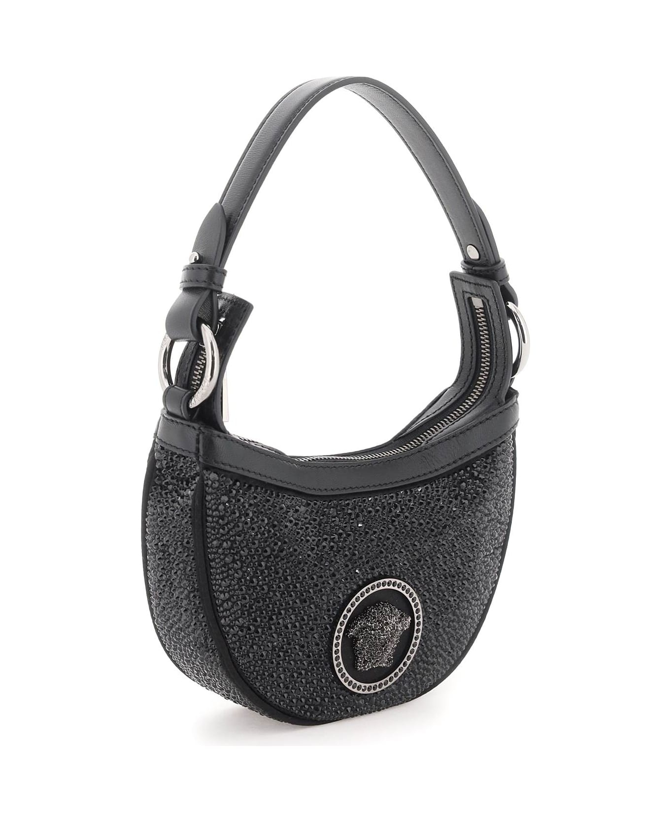 ショルダーバッグ・ポシェット Versace Mini Hobo Bag With Crystals VERSACE Mini Hobo Bag With Crystals | italist | REVERSIBLE