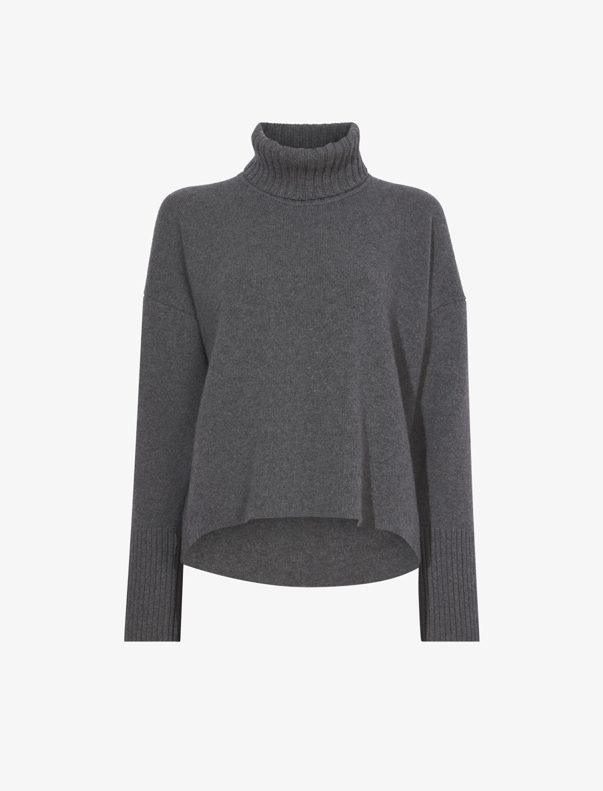 Sandra Turtleneck in Eco Doubleface Cashmere - 1