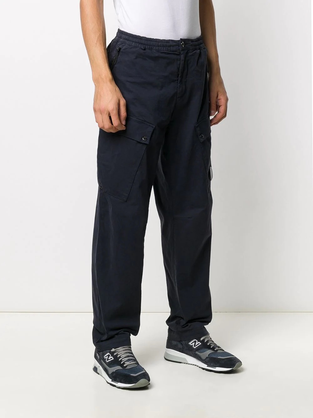 zipped cargo trousers - 3