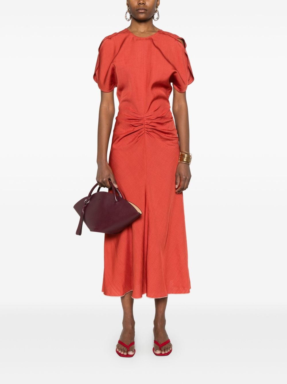 draped dress - 2