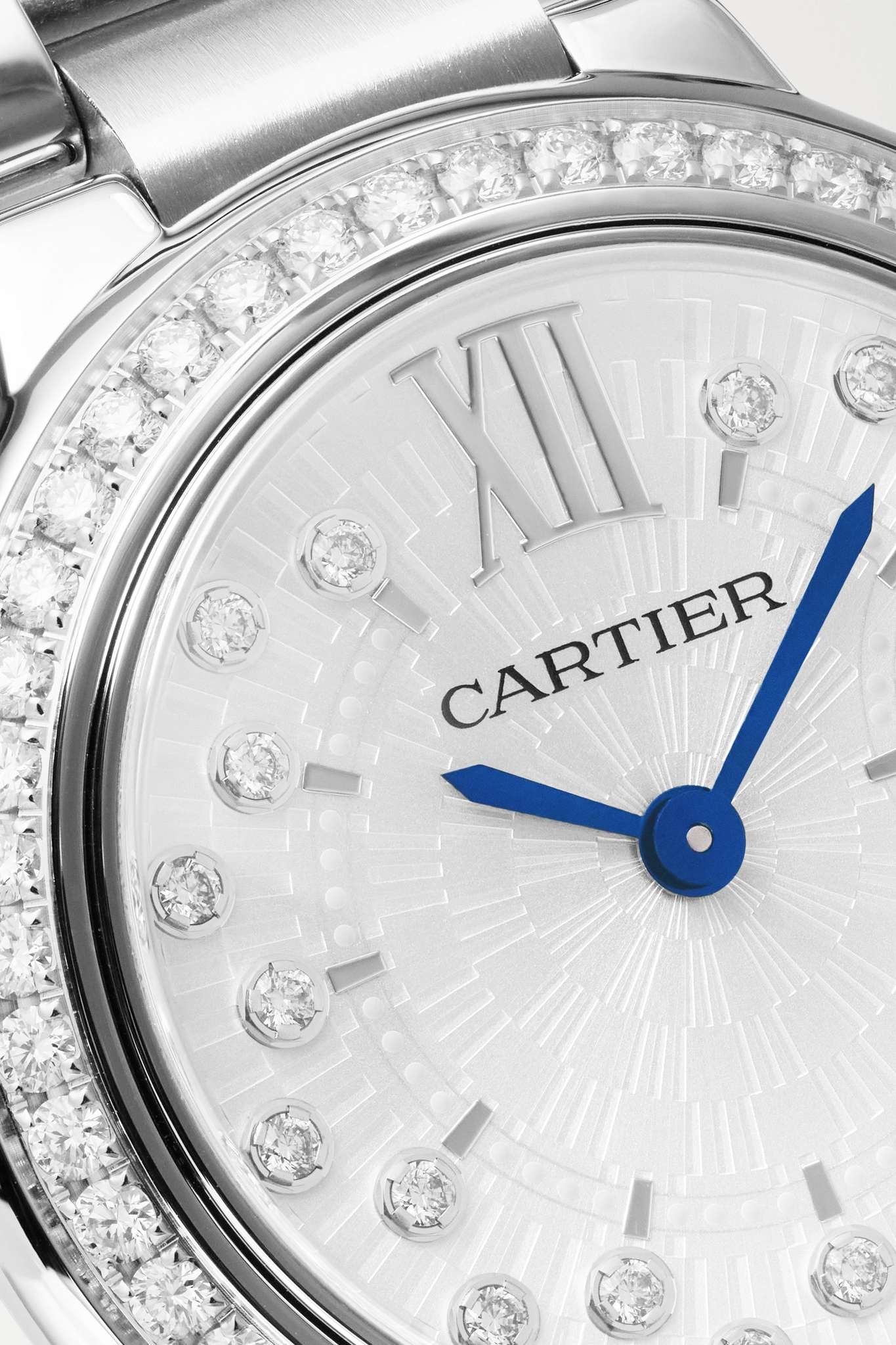 Ballon Bleu de Cartier 28mm stainless steel and diamond watch - 5