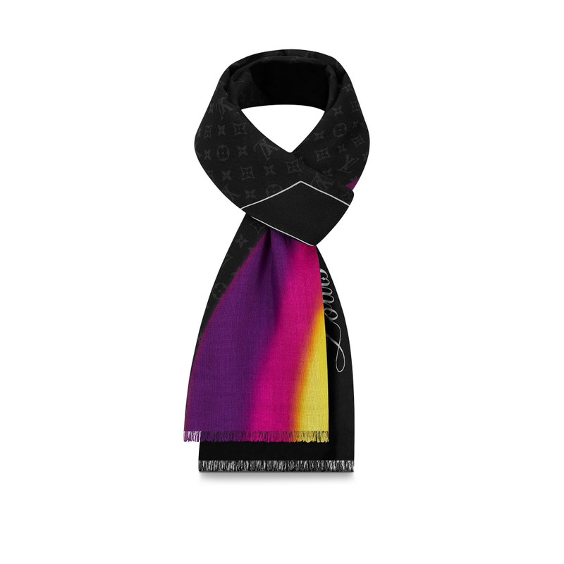 LV Rainbow Stole 1