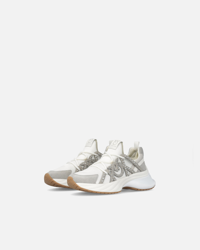 ARIEL SNEAKERS WITH LACES AND RHINESTONES 6