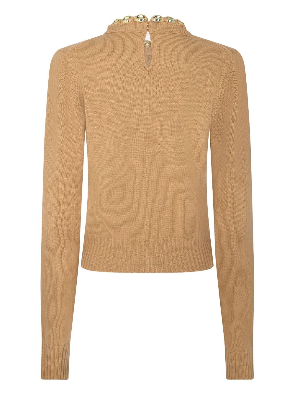 embellished knitted jumper - 6