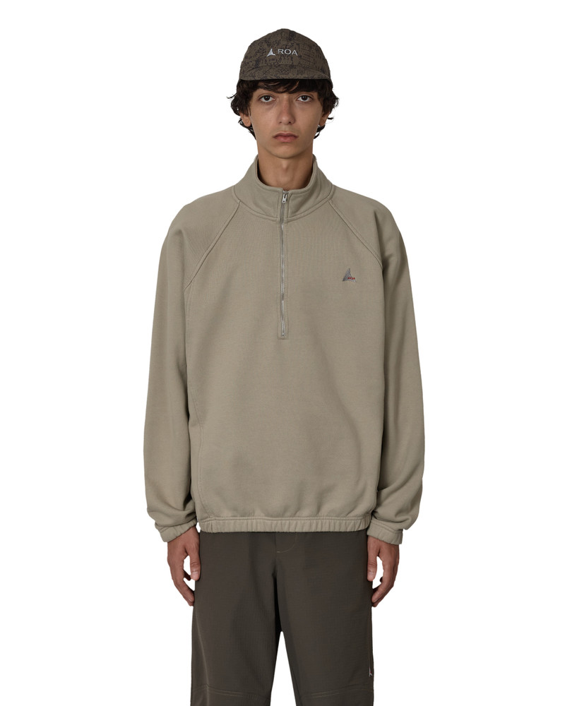 Logo 490gsm Heavy Half Zip 1