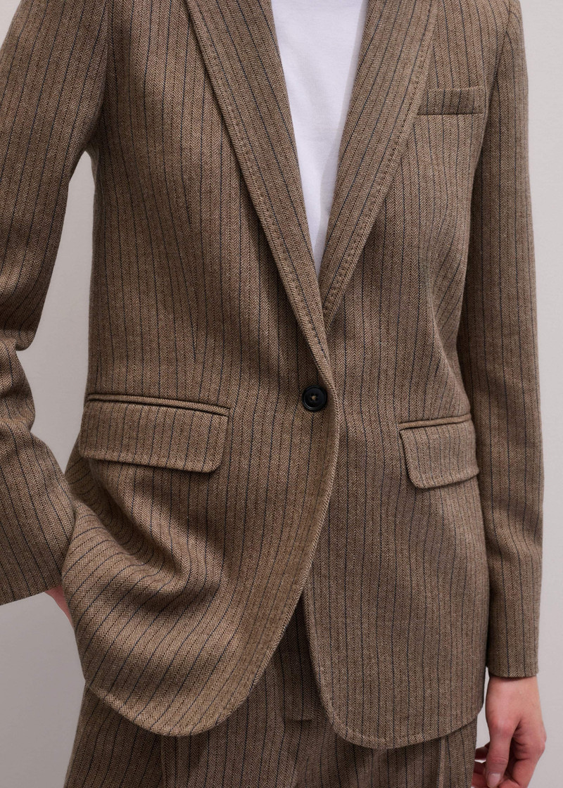 Sharp Shoulder Blazer 3