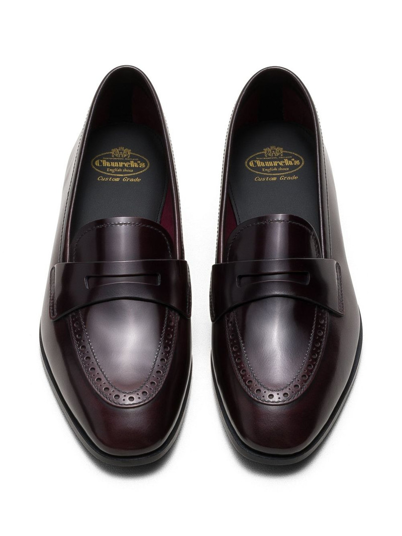 Church's polished-finish leather loafers outlook