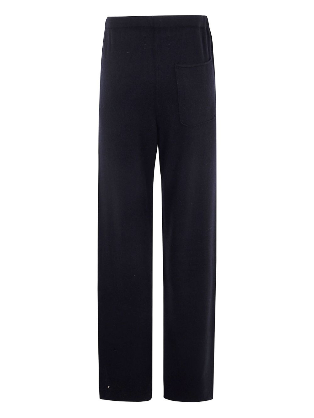 elasticated-waist cashmere trousers - 2