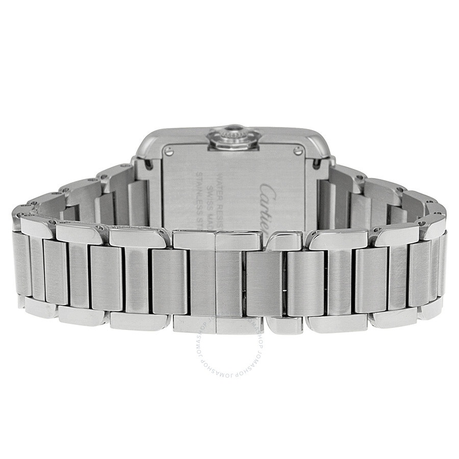 Cartier Tank Anglaise Silver Dial Ladies Watch W5310022 - 3