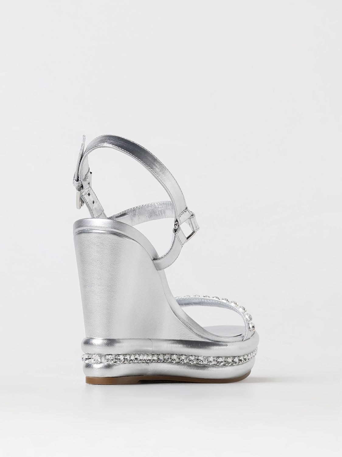 Christian Louboutin Wedge Shoes Woman Silver Woman - 3