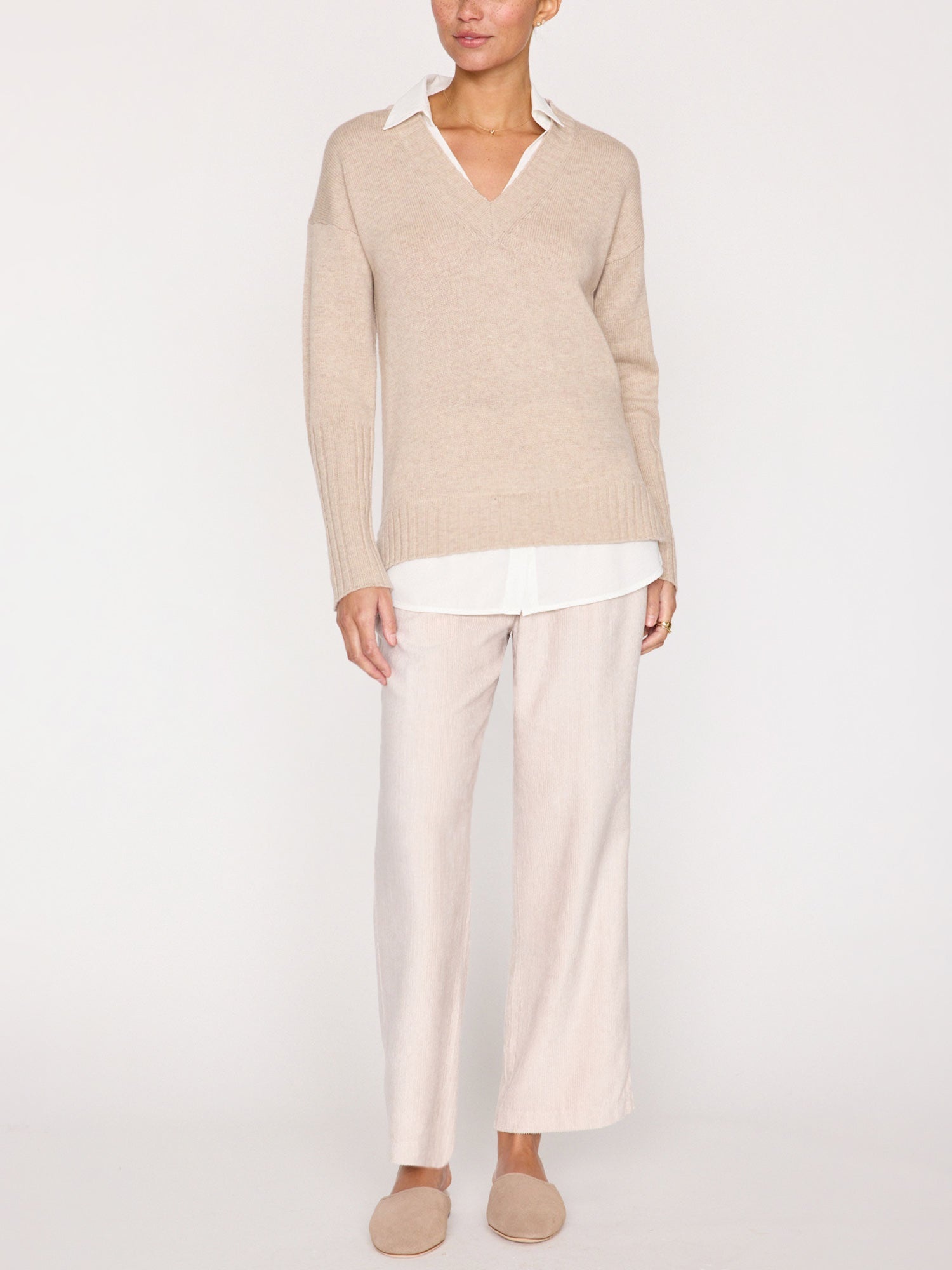 The Tatum Layered V Neck Looker - 8
