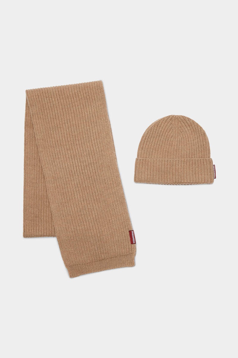 SCARF & HAT WARMY KNIT SET - 2