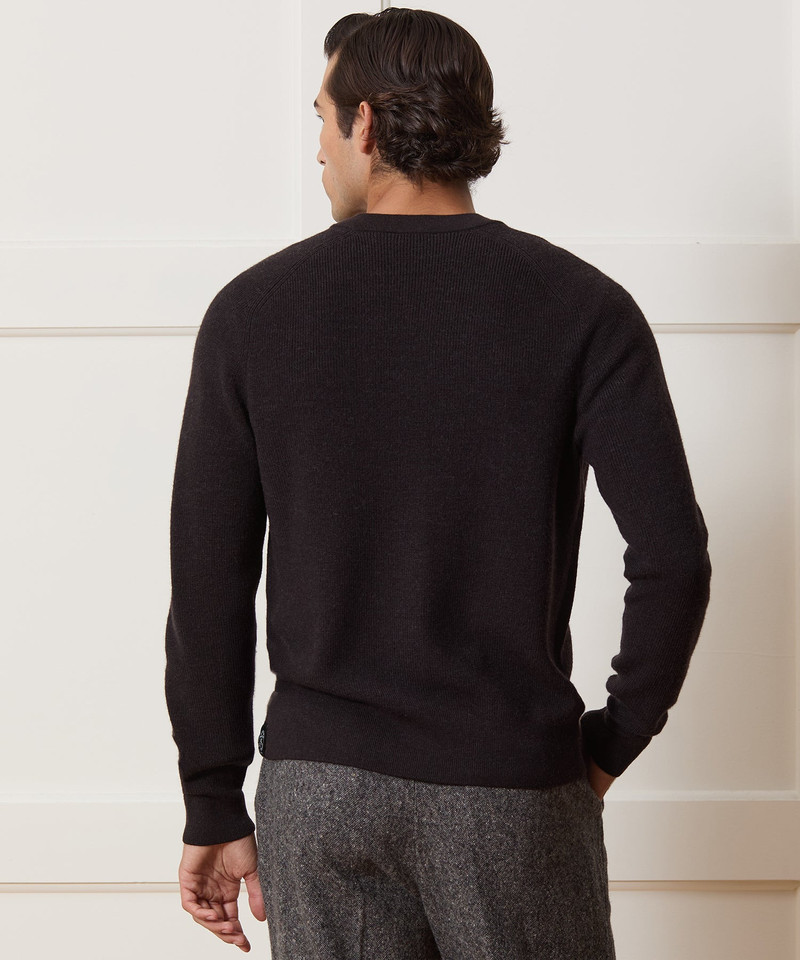 Merino Crewneck Cardigan 5