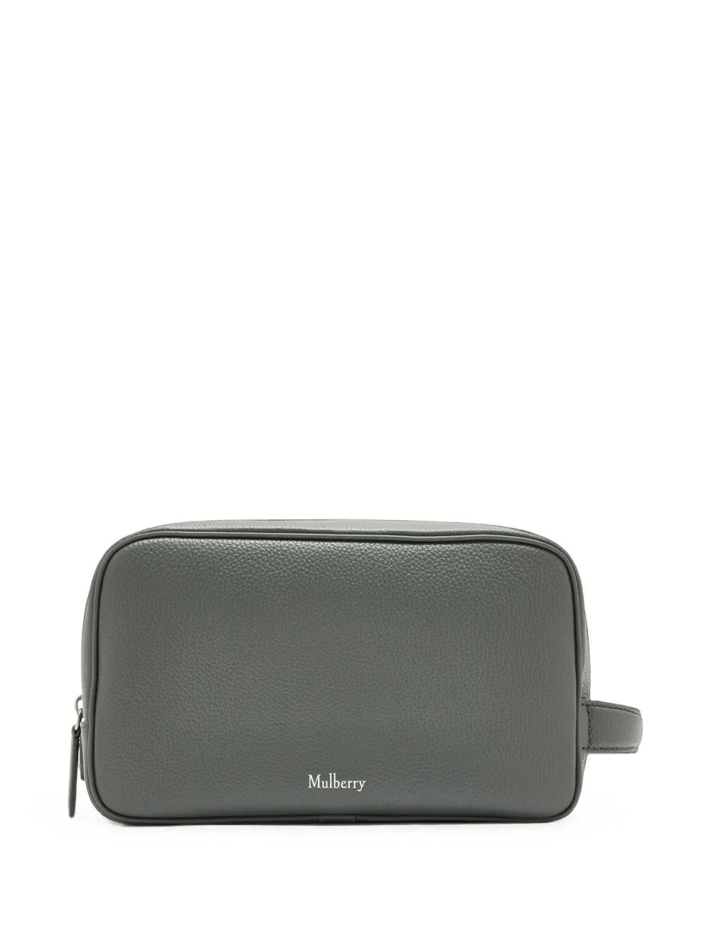 Heritage grained leather wash bag - 1