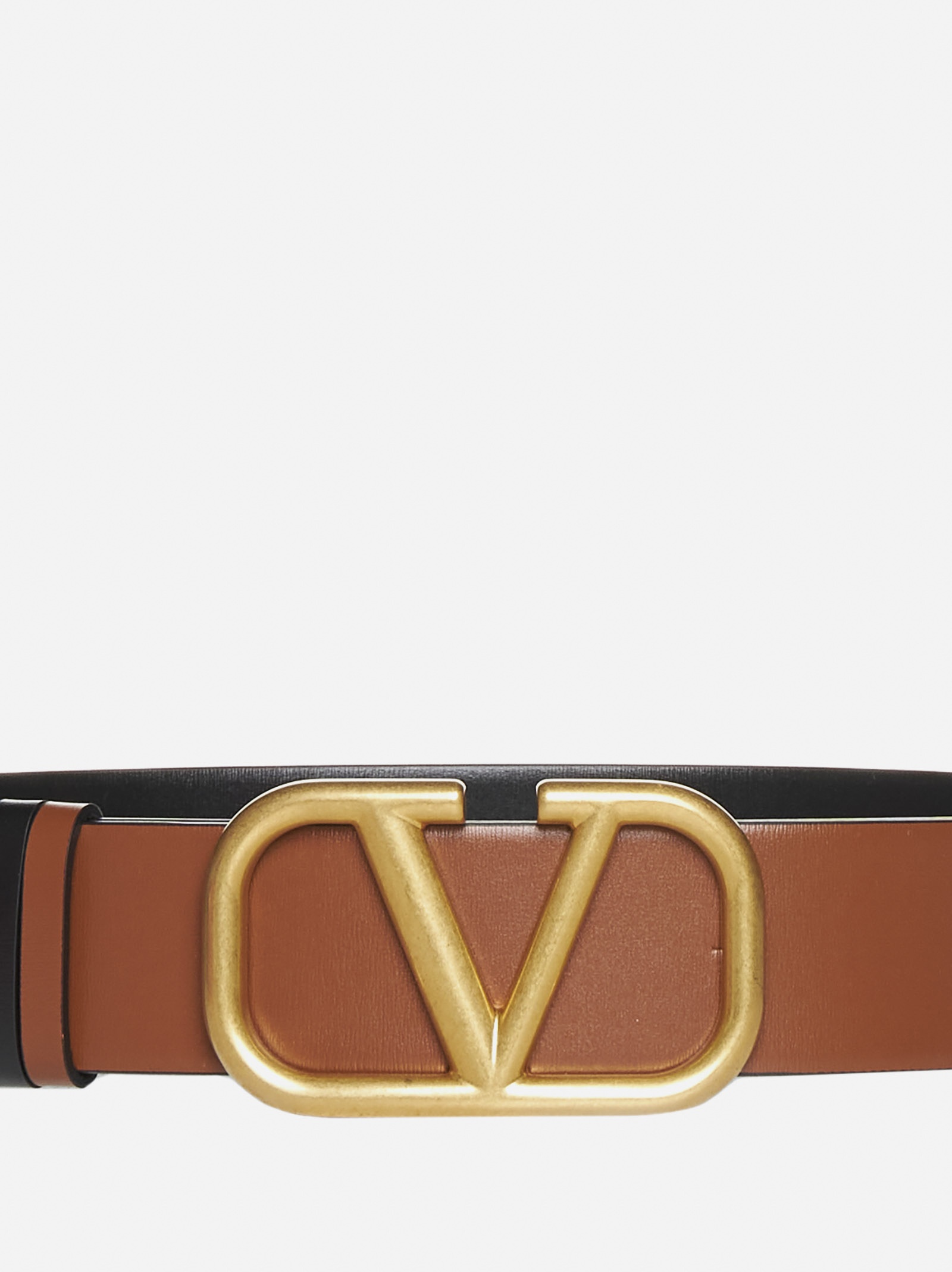 VLogo reversible leather belt - 2