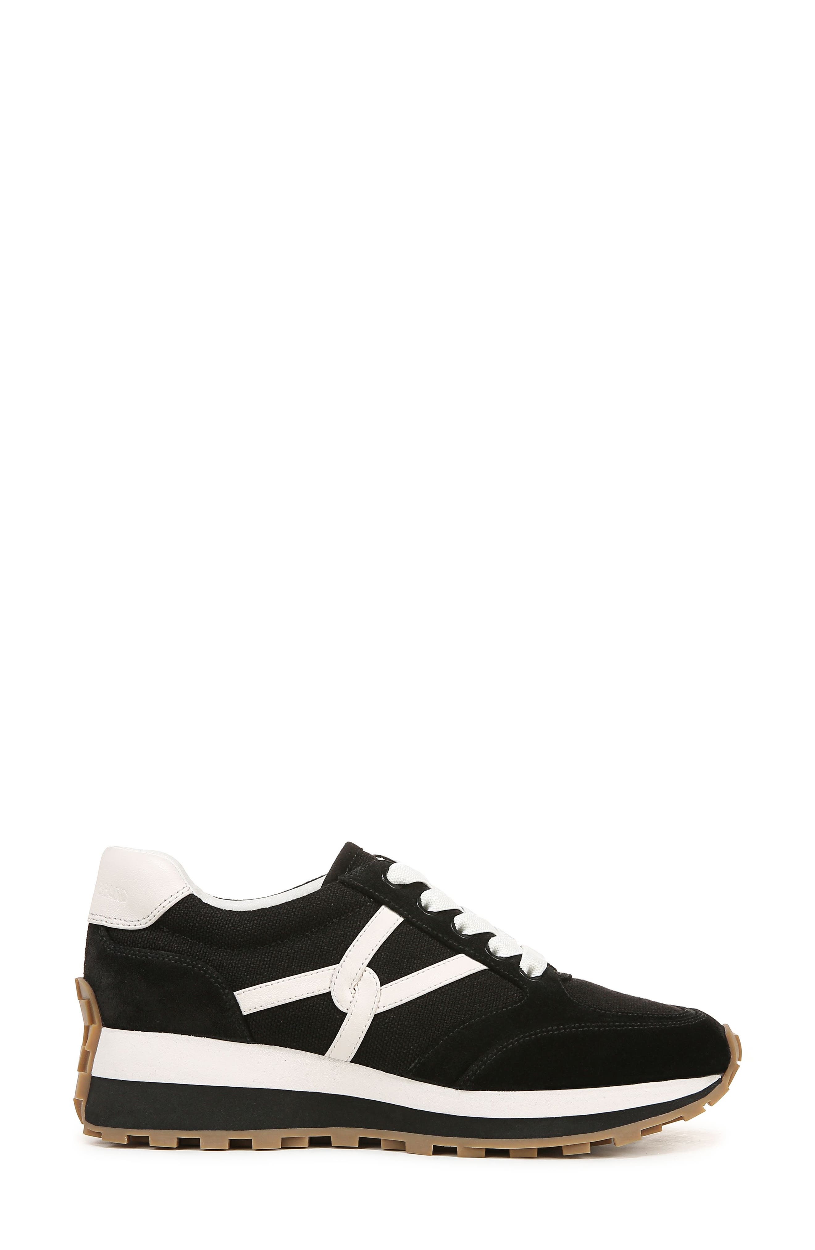 Veronica Beard Valentina Slip-On Sneaker in Black/white at Nordstrom - 3