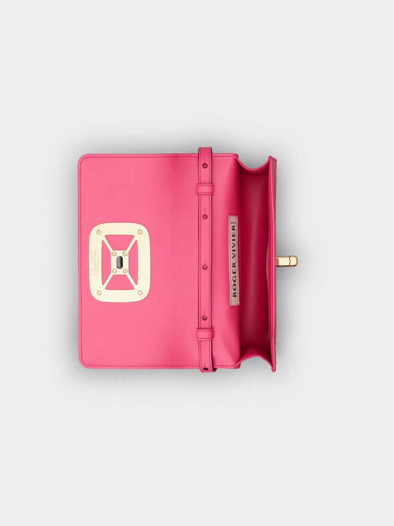 Viv' Choc Mini Bag in Leather 6