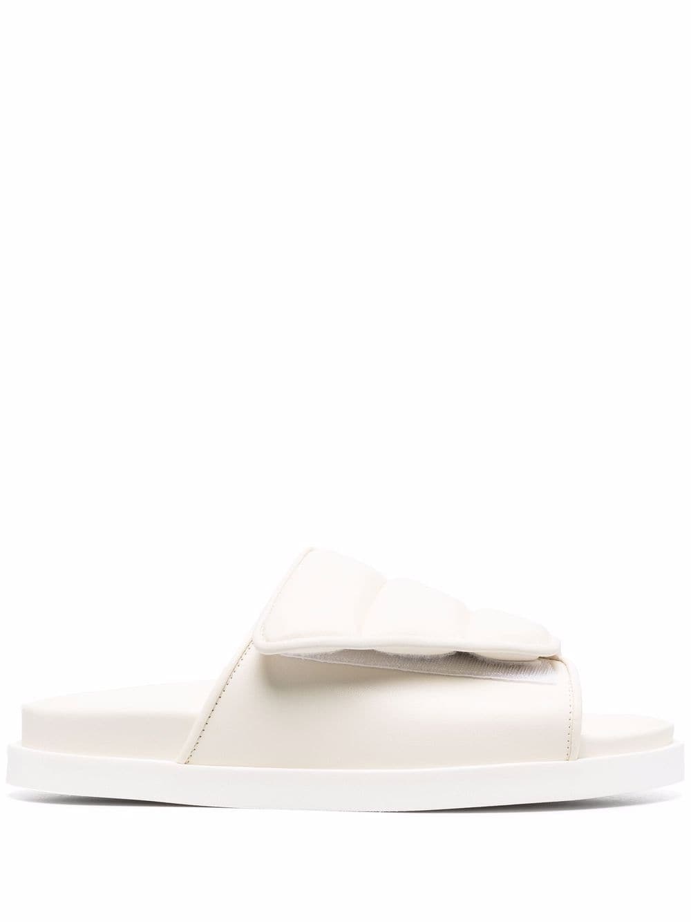 padded slip-on sandals - 1
