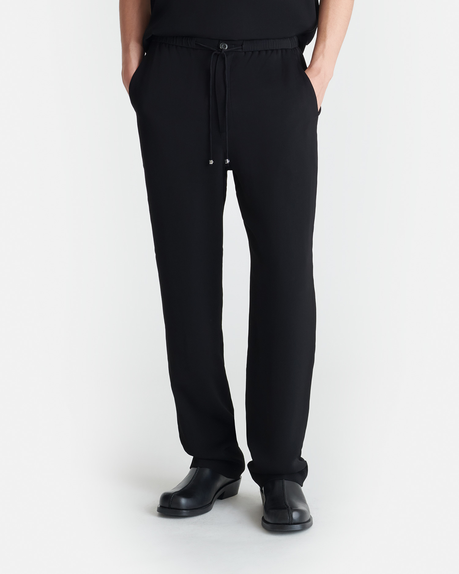 Georgette Wide-Leg Pants - 2