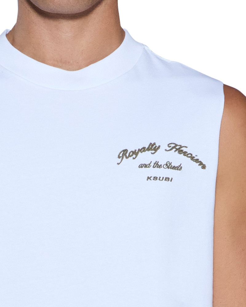 ROYALTY HALEN CUT OFF TRU WHITE 3