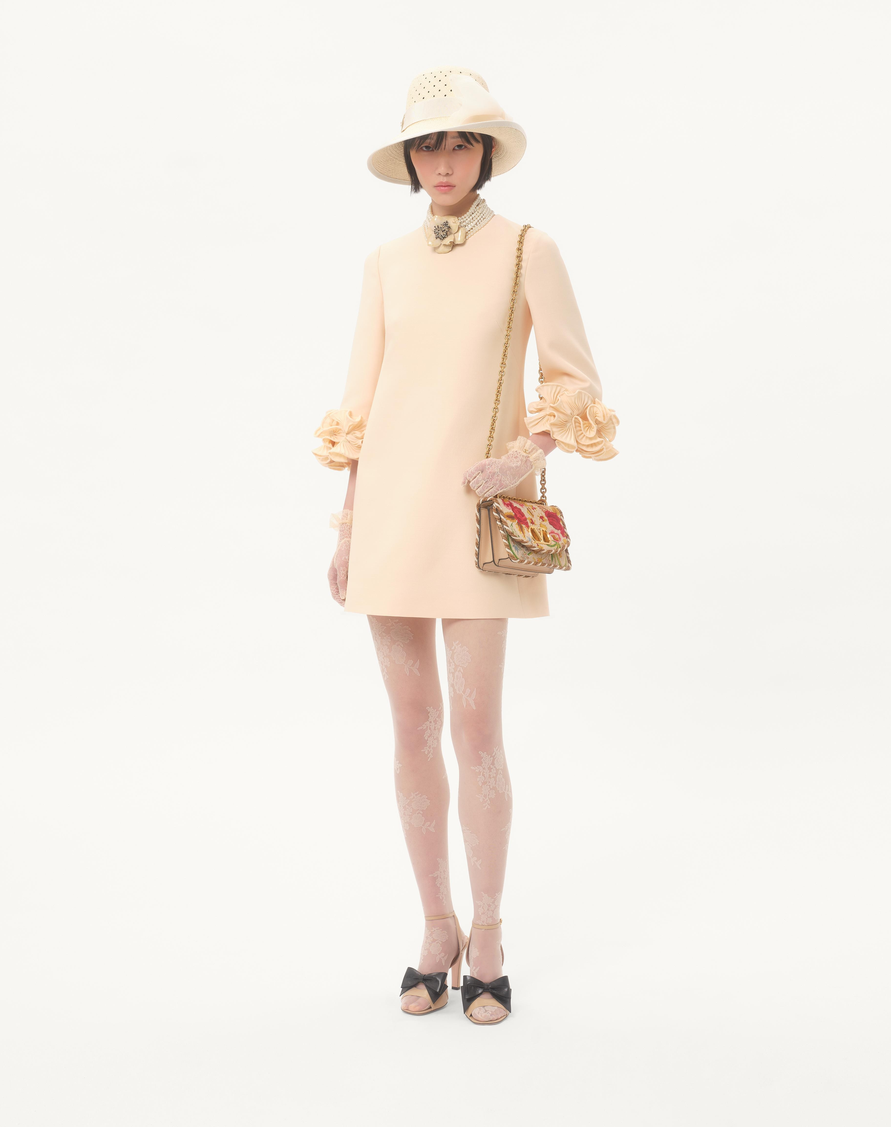 CREPE COUTURE SHORT DRESS - 2