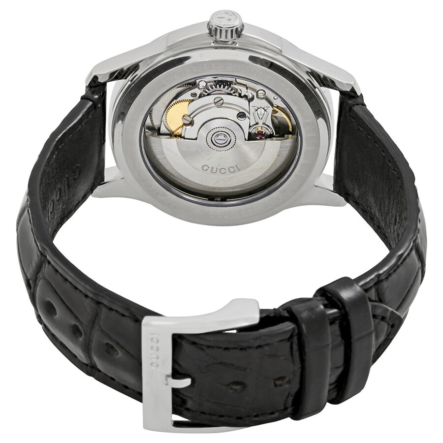 Gucci G-Timeless Automatic Black Dial Ladies Watch YA126469 - 3