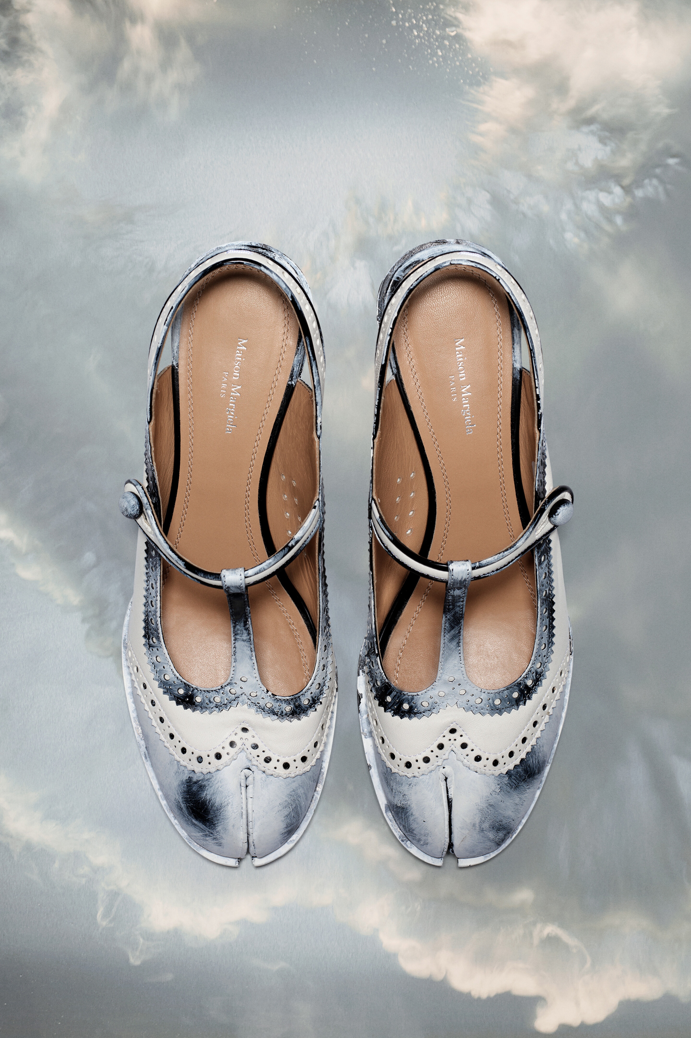 Tabi Bianchetto slingback shoe - 4