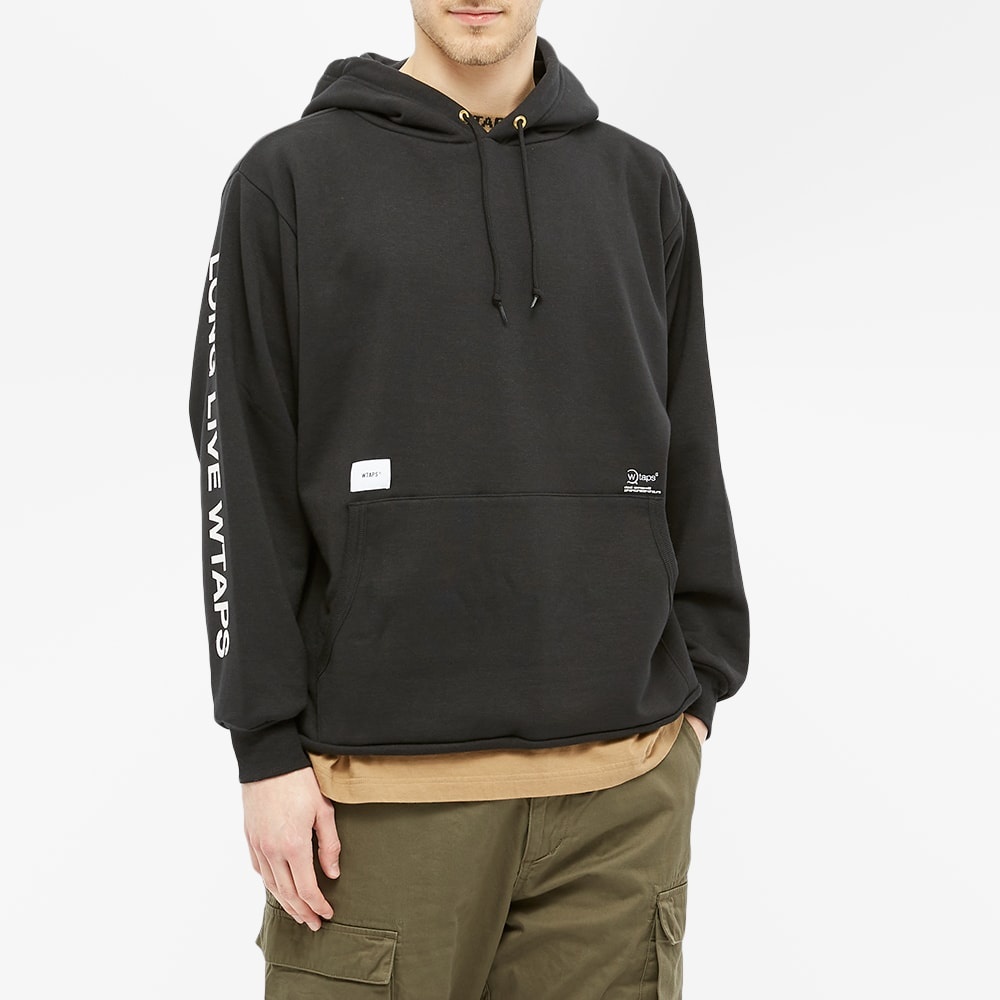 WTAPS LLW Arm Logo Popover Hoody - 4