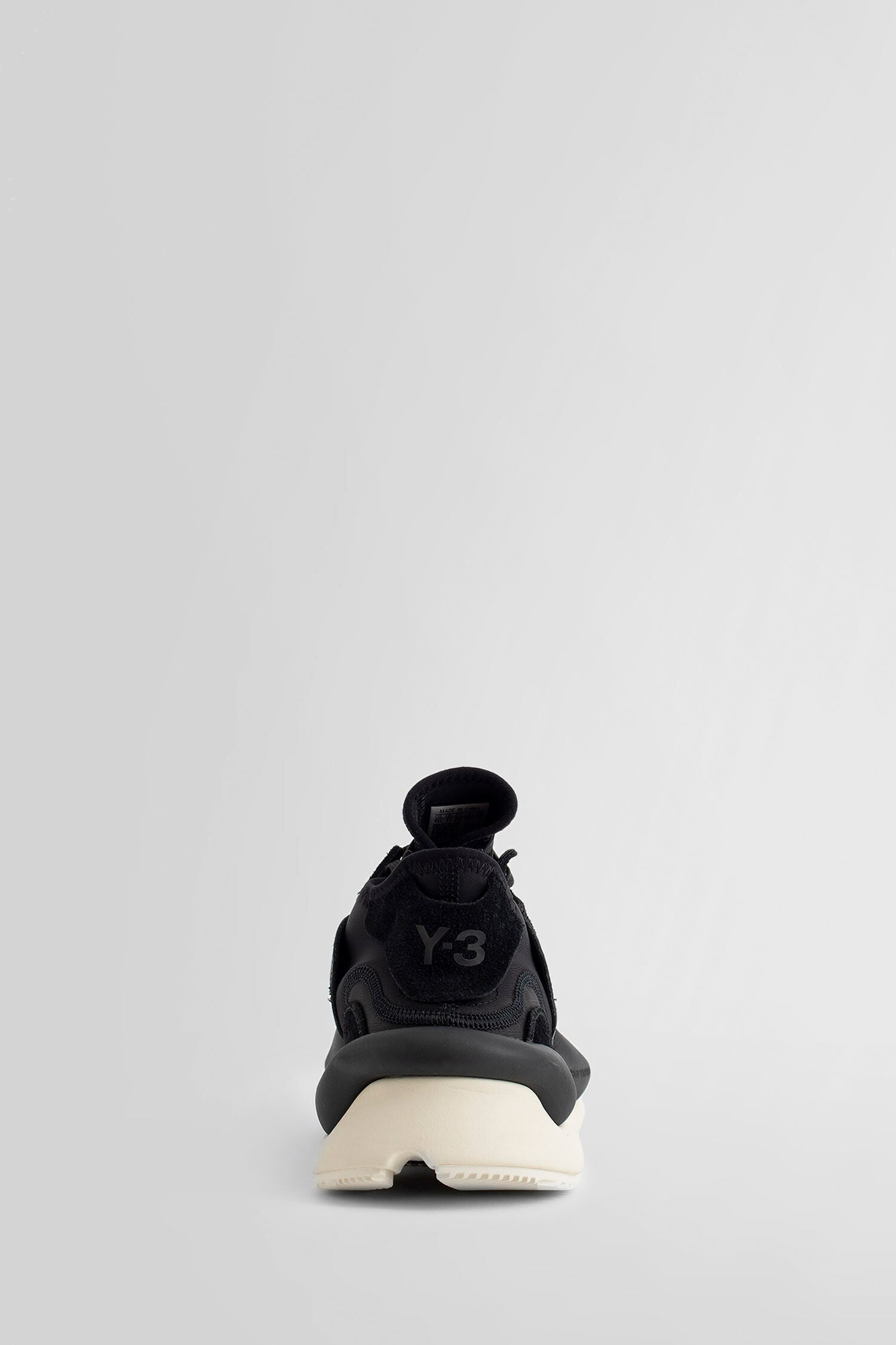 Y-3 UNISEX BLACK SNEAKERS - 3