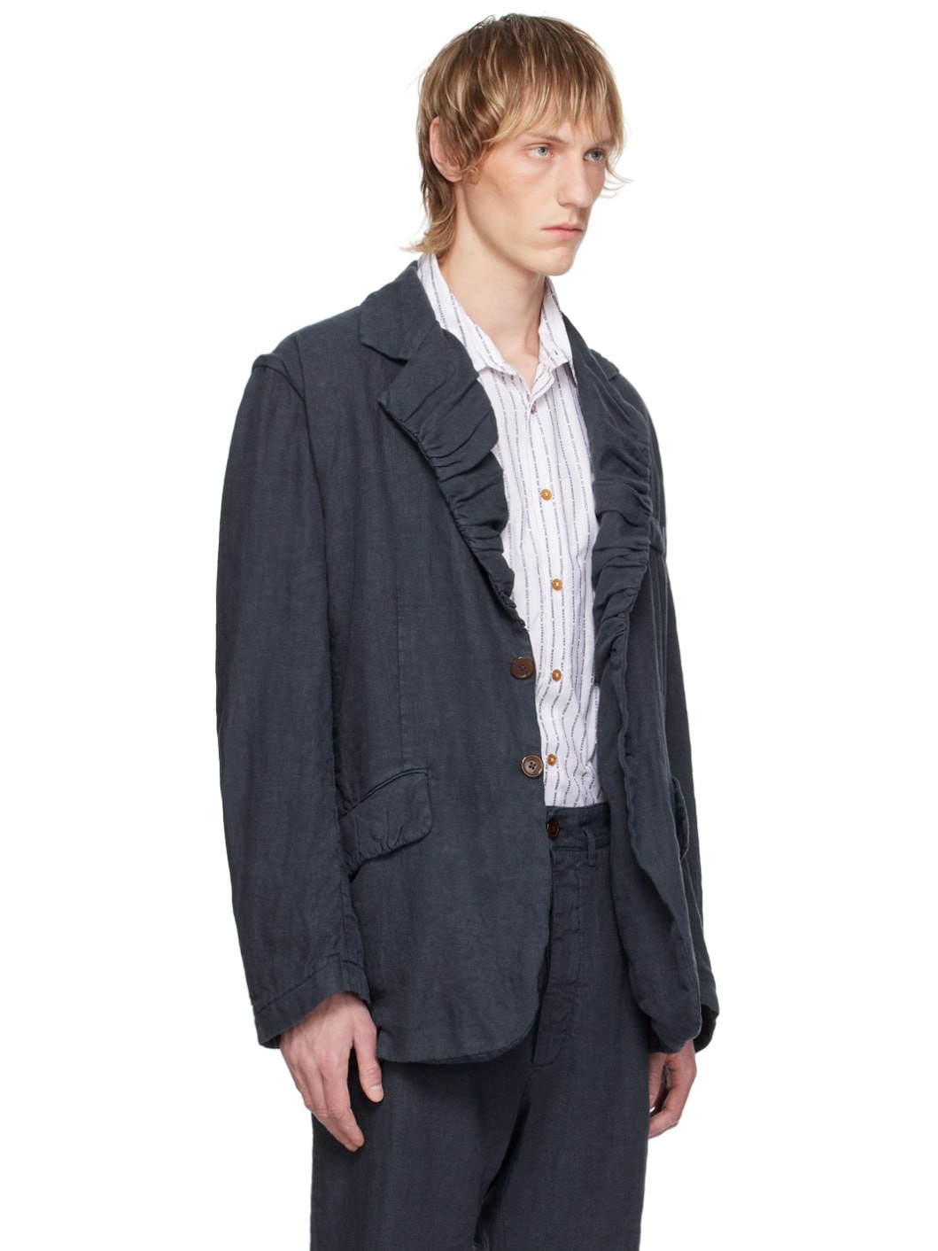 Navy Crewe Blazer - 2