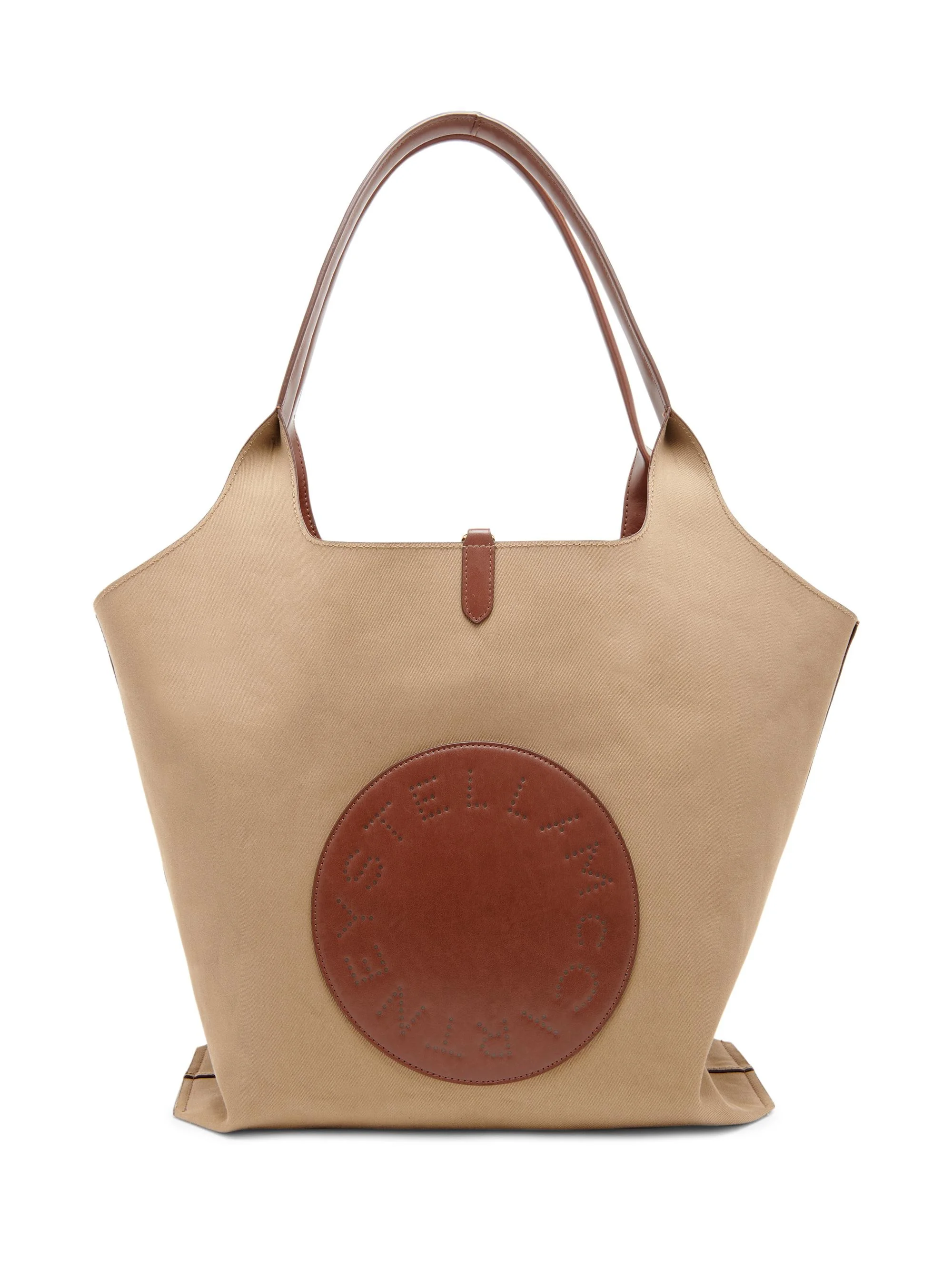 Women's Logo Reversible Tote Bag - Truffle - 1