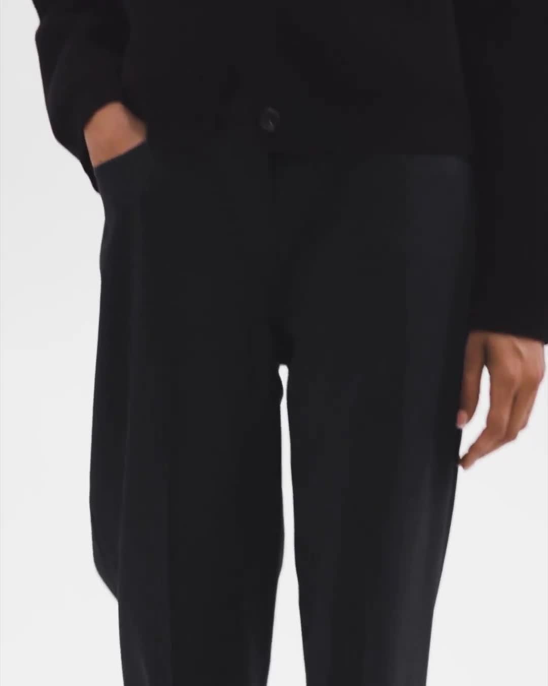 Straight-Leg 5-Pocket Pant in Stretch Flannel - 6