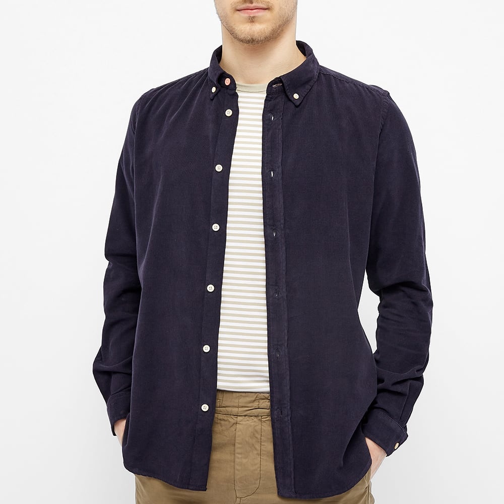 Paul Smith Micro Cord Button Down Shirt - 4