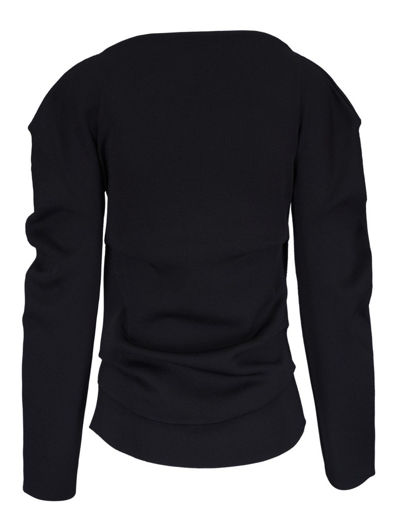 KHAITE Lovisa long-sleeve top outlook