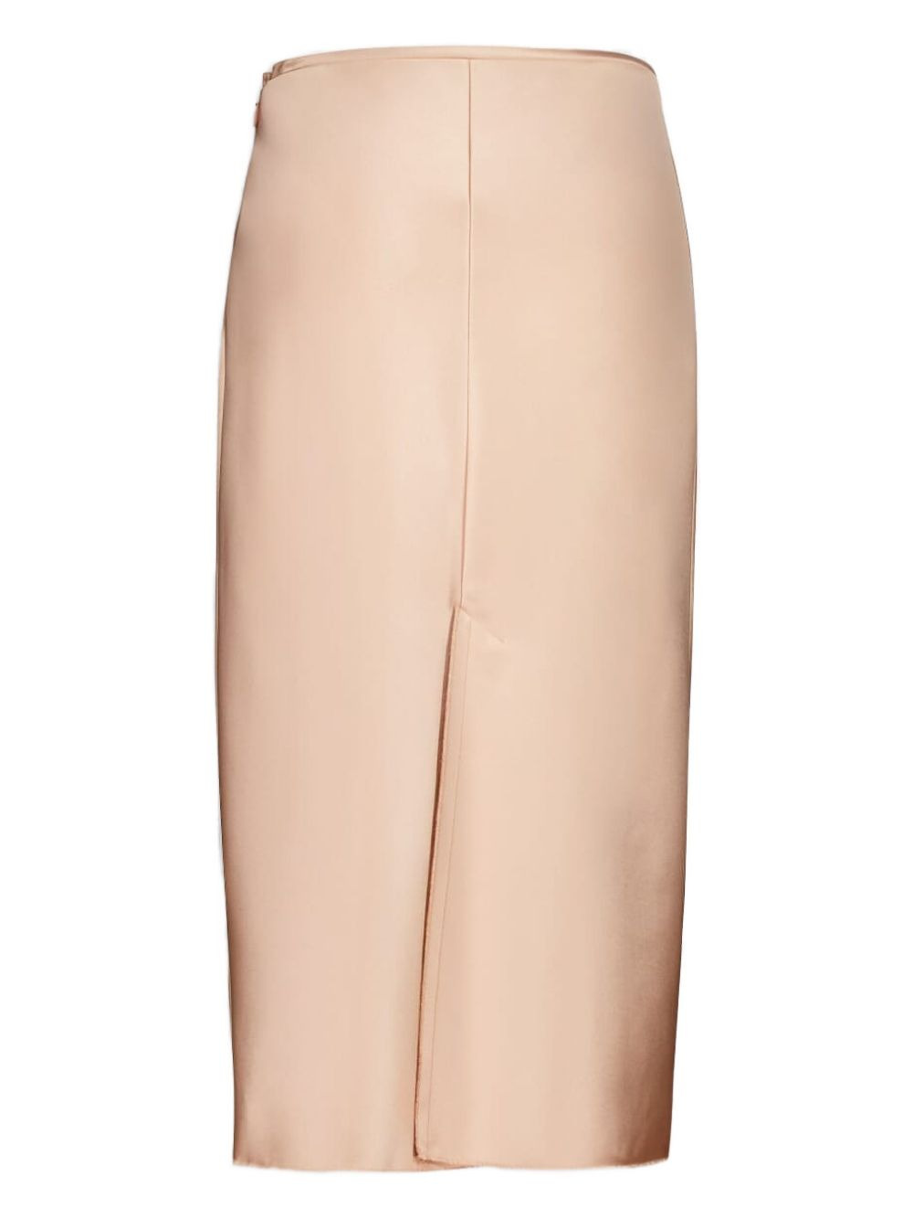 midi satin skirt - 2
