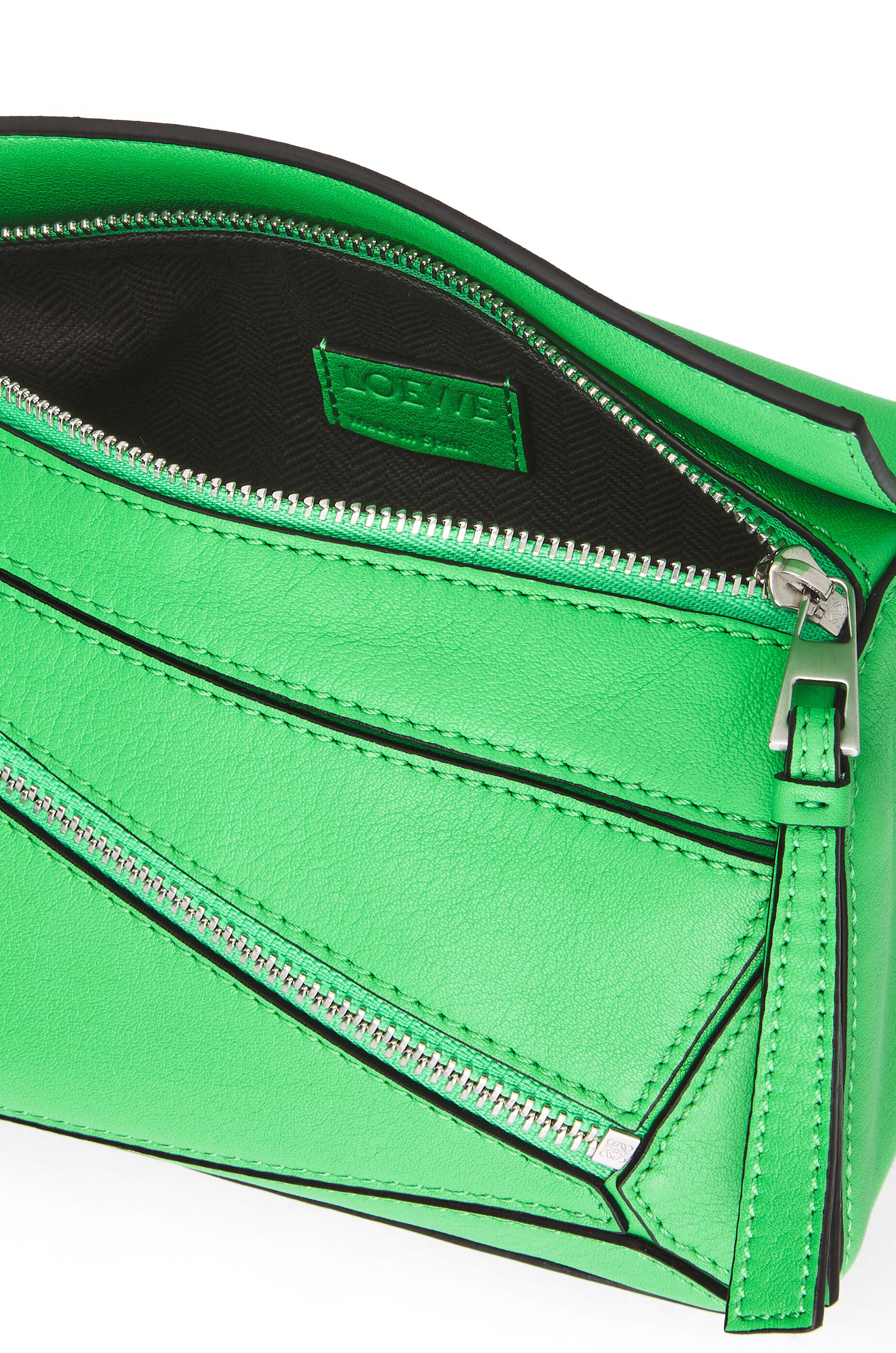 Mini Puzzle bumbag in classic calfskin - 6