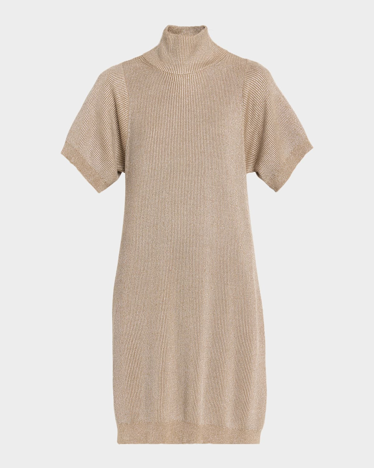 Sparkling Cotton Mini Dress - 1